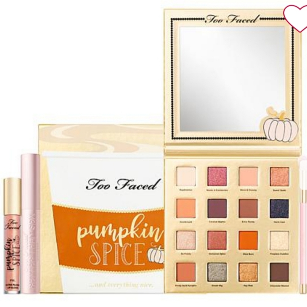 Too Faced Pumpkin Spice limited edition kit